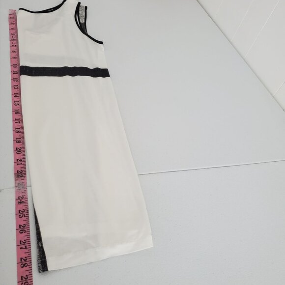 Helmut Lang Womens Sleeveless Colorblock Tunic Tank Top Size 0 Abstract Artsy - Picture 5 of 7